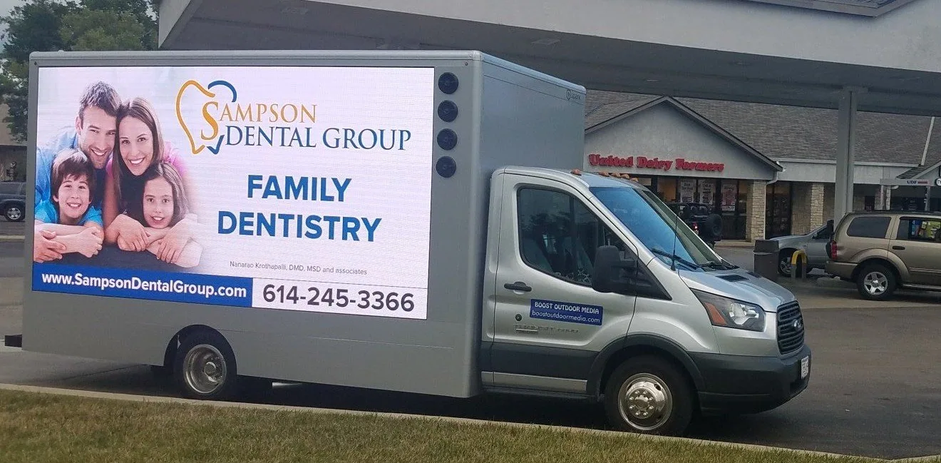 mobile billboard truck