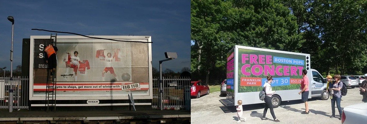 mobile billboard trucks